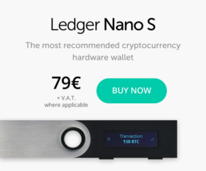 Ledger Nano S - The secure hardware wallet
